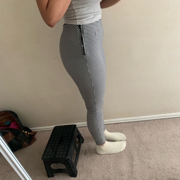 Zara Plaid Leggings - Picture 2 of 3